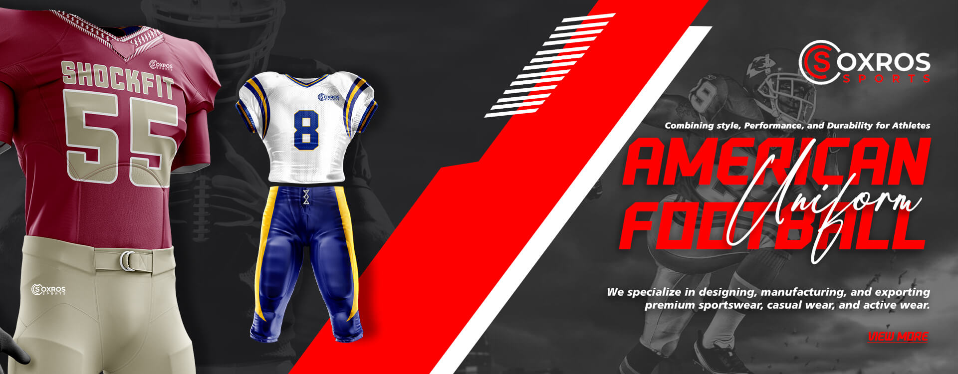 American Football Uniforms